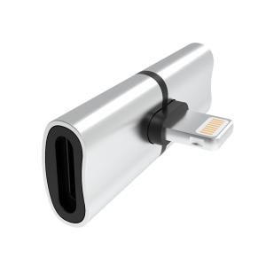 Wholesale IPhone X Adapter AUX Audio Jack Charge Adapter Car Charger ROHS Certificated from china suppliers