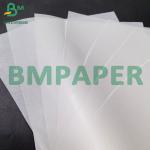 45g White Greaseproof Food Grade Waxed Wrapping Paper Burger Packing Paper