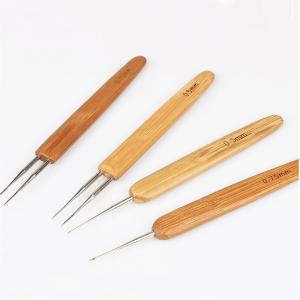 Wholesale Set Bamboo Knitting Needle Crochet Hook Light Double Pointed Bamboo Knit from china suppliers
