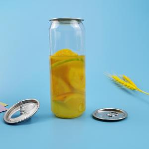 Wholesale OEM 202# 500ml Easy Open Plasitc Beverage Cans from china suppliers