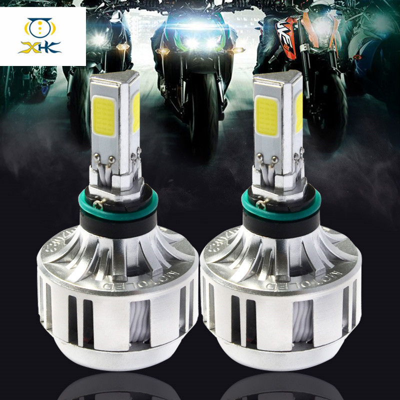 Motorcycle / Electric Bicycle Led Headlight Bulbs Scope 32W 3000LM With Transformer