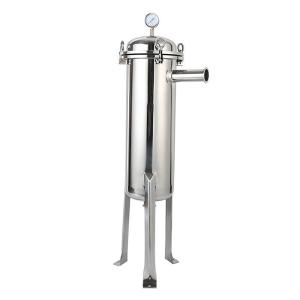 Wholesale Stainless Steel Vertical Style Industrial Flowline Bag Filter Housing Waste Water Treatment Equipment from china suppliers