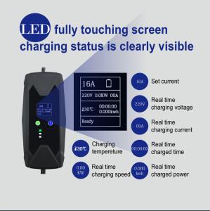 Wholesale OCPP 2.0.1 3 Pin Plug Electric Car Charger Domestic Electric Car Charging Point 7kw from china suppliers