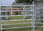 Portable Goat Fence Panels / Galvanized Livestock Fencing Simple Structure