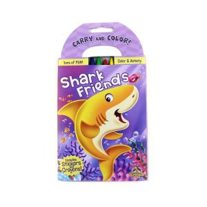 Wholesale Offset Printing Coloring Book Printing Includes Stickers And Crayons For Kids from china suppliers