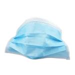 Antibacterial Disposable Face Mask , Breathable 3 Ply Non Woven Face Mask