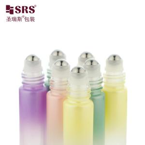 Wholesale Round Glass Luxury Empty Portable Essential Oil Roll On Bottle 10ml from china suppliers