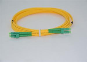 Wholesale CE RoHS FCC LSZH Fiber Optic Patch Cable , 3.0mm Single Mode Fiber Jumpers from china suppliers