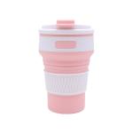 350ml BPA Free Silicone Reusable Collapsible Water Cup
