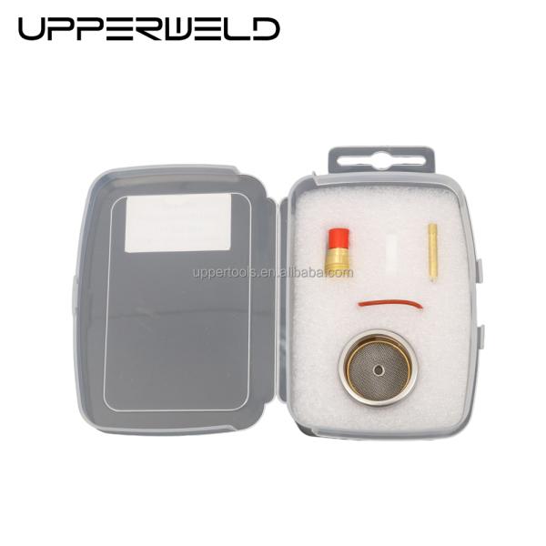 WP9 20 Welding Torch Pyrex Glass Cup Kit 16 54NQCN 2.4MM Gas Lens Wedge Collect Easy