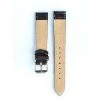 Bamboo 16mm Brown Leather Watch Strap RoHS Wrist Watch Leather Belt