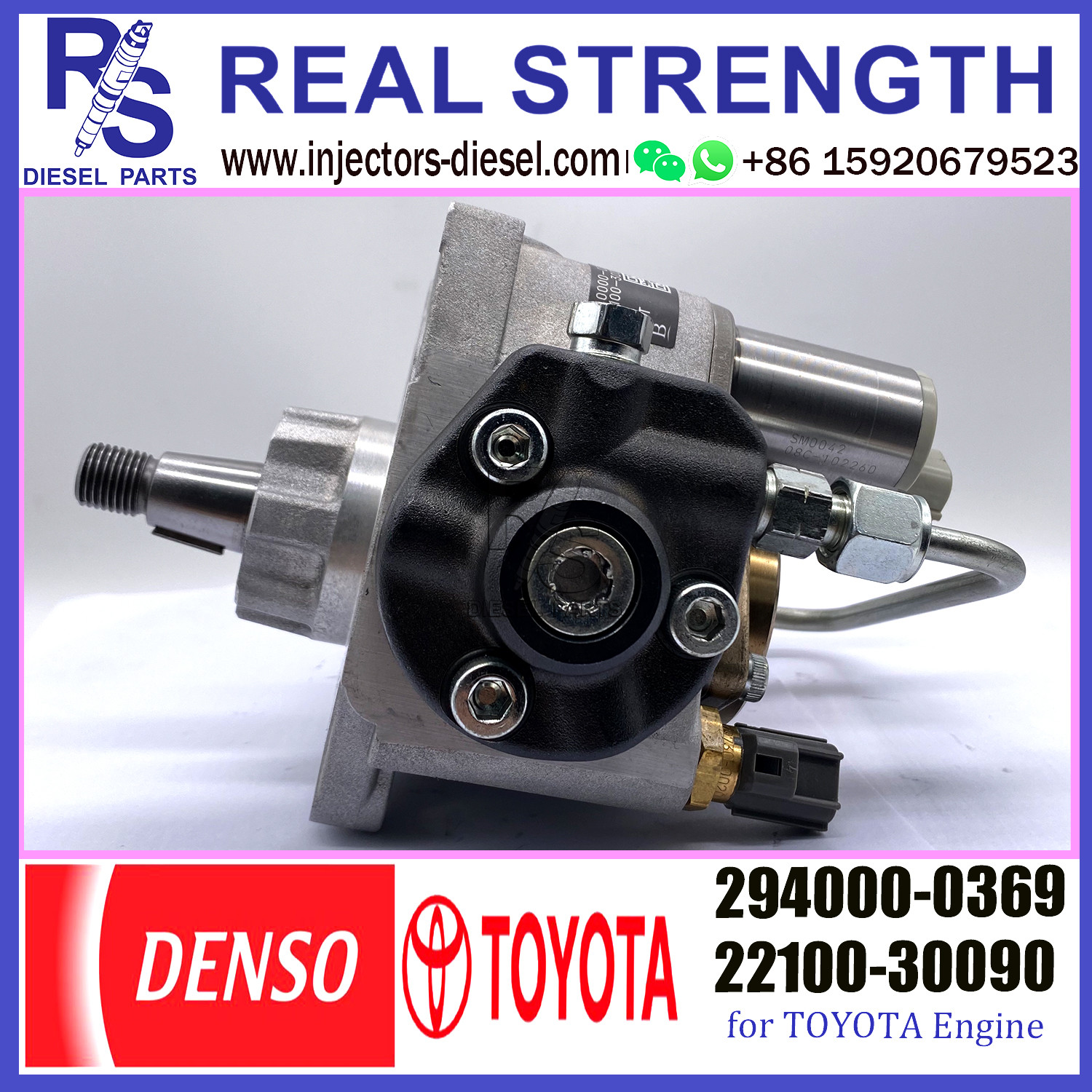 1KD-FTV Common Rail Diesel Fuel Pump 294000-0360 22100-30040 22100-30090