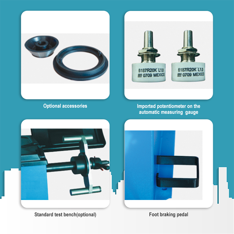 Ce Approved Best Selling Car Wheel Balancer for Tire Service
