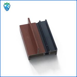 6063 6061 6060 Aluminium Sliding Door Frame Profile Channel For Wardrobe