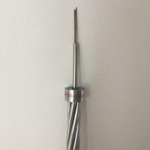 Wholesale Aerial OPGW Fiber Optic Cable G652D 24 Core Single Mode Ground Wire from china suppliers