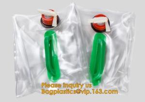 Wholesale Aluminum Foil Wine Dispenser Packaging Bag milk Spout bib Bag In Box,Bag in box 2L 3L 5L 10L juice/wine/coffee butterfly from china suppliers