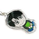 Customized Clear Acrylic Charms/Epoxy Glitter Anime Acrylic Keychain Laster