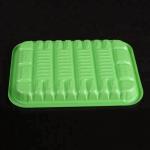Yellow 18.5*13.5*2cm Plastic Vegetable Serving Tray