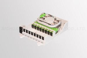 Wholesale OEM Fiber Optic Termination Box 8 Ports 0.9mm Pigtail ISO Certification from china suppliers
