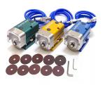 Pneumatic Angle Die Cutting Machine Nick Grinding Adjustable 220V