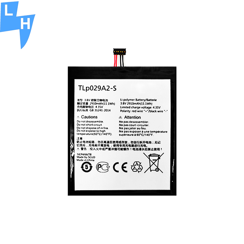 TOUCH 3 System Model 3.8V 2910mAh TLP029A2 Battery for Alcatel Idol 3 5.5 Mobile Phone