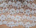 Garment Accessories Chemical Lace Fabric Water Soluble Embroidery lace fabric in