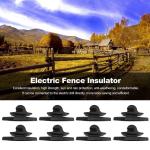 Weatherproof Electric Fence Insulators Multifunctional Ranch Fence Post Nail