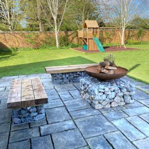 Wholesale Modular Welded Gabion Seating Commercial Grade Landscape Mesh Benches from china suppliers