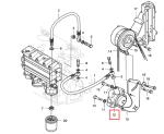 Excavator 720 Engine Fuel Pump 20537030 20460417 Yellow Wheel V10