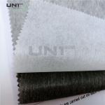Polyester Double Dot Non Woven Interlining Rolls For Bonding Clothing