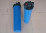 Plastic / PVC / PP Security Water Filter Housing For Water Treatment Purificatio