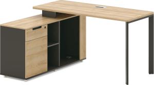 Wholesale Kadeem Wooden Office Computer Table Panel Material ISO14001 from china suppliers