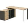 Buy cheap Kadeem Wooden Office Computer Table Panel Material ISO14001 from wholesalers