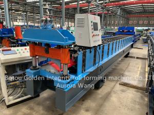 Wholesale Good Quality Color Steel Metal Roof Ridge Roll Forming Machine With High Quality from china suppliers