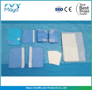 Wholesale Mayo Sterile Disposable Surgical Laparotomy Drape/Pack from china suppliers