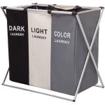 Foldable Waterproof X Shape Steel Laundry Basket