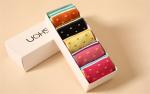 Colored classic design AZO-free women's winter cotton hosiery for 2015 christmas