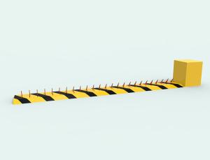 Wholesale PLC A3 Steel Hydraulic Tire Spike Killer Remote Electric Control from china suppliers