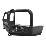 Universal Fit Steel Bull Bar With Bolt On Mounting And Spot Beam Lights