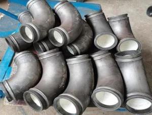 Wholesale Customaztion Concrete Pump Pipeline Accessories Arc Shaped Ceramic Design from china suppliers