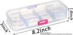 Pencils Box, Clear Stationery Box With Snap-Tight Lid, Plastic Large Capacity