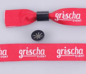 Wholesale Pink Purple Blue Color Custom Cloth Wristbands With Sublimation LOGO from china suppliers