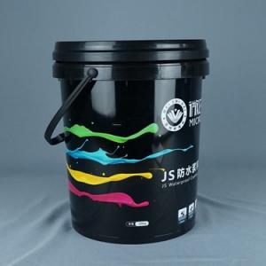 Wholesale Paint Round Plastic Buckets 20L With Lid And Handle from china suppliers