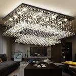 Crystal Ball LED Ceiling Light Gold Nordic Modern Pendant Lighting