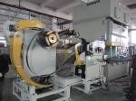 Metal Sheet Stamping Mandrel Expansion Decoiler Straightener Feeder Speed 16~24