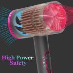 2.5m Cable Professional Ionic Salon Negative ion Hair Blow Dryer Electric Hair