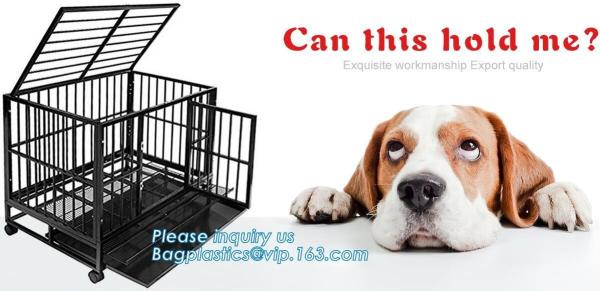 Hot Sale Dog Cage with Wheel 78X41.5X47 CM(Best Quality, Direct Factory, Low