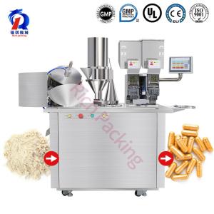 Wholesale Semi Auto Capsule Filling Machine For Pharmaceutical Size 000 00 0 Capsule from china suppliers