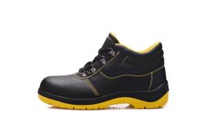 Wholesale Genuine Leather Composite Safety Shoes Anti Puncture With Protected Toe from china suppliers