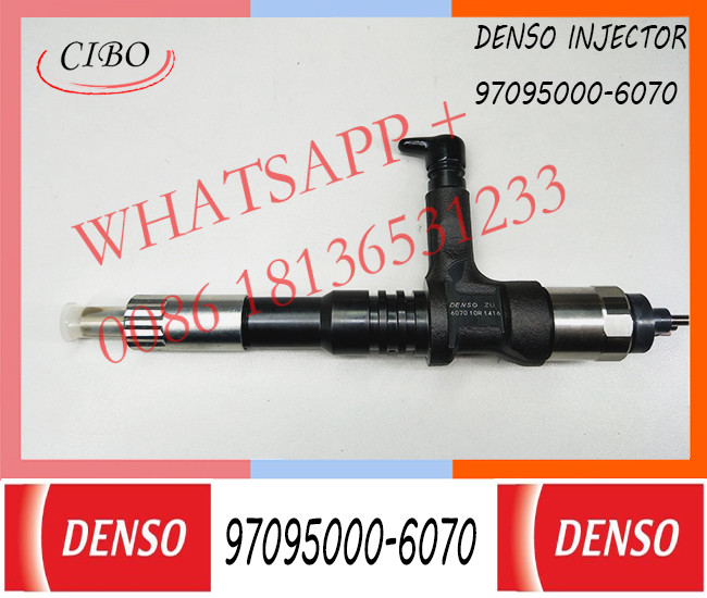 common rail injector 095000-6070 6251-11-3100 97095000-6070 injector for Komatsu PC350-7, PC400-7, PC450-7, PC550 WA320,